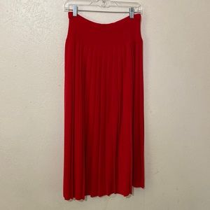 JH Collectibles Medium Red Maxi Skirt